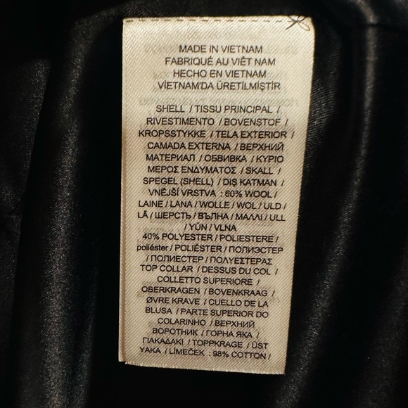 New Ralph Lauren Wool-Blend Twill Double-Breasted Coat $595 - Picture 11 of 11